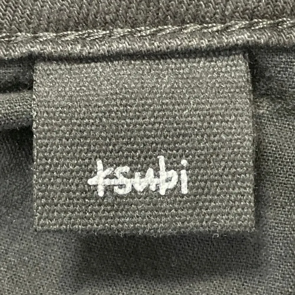 Ksubi Women's Black High Waisted Baggy Casual Wide Leg Denim Jeans Size 29